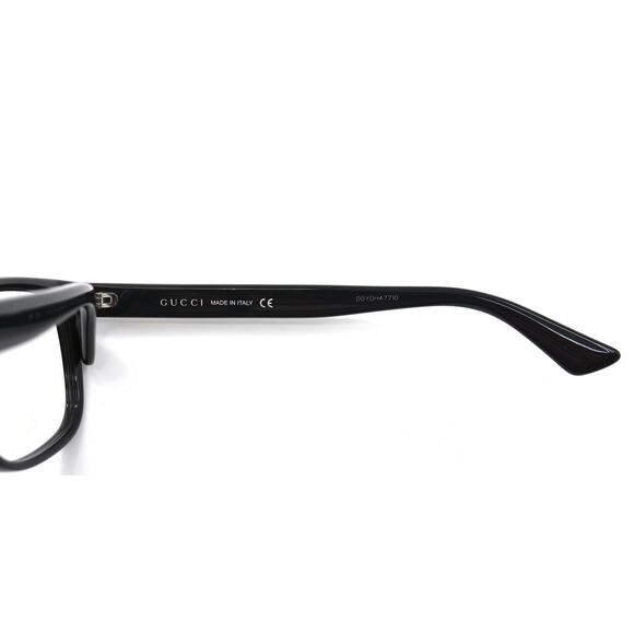 NEW GUCCI GG1117O 001 BLACK AUTHENTIC EYEGLASSES FRAME - Picture 7 of 11